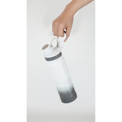 水筒 530ml フォルテック ホワイトグレー×2