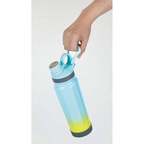 水筒 530ml フォルテック ブルーグリーン