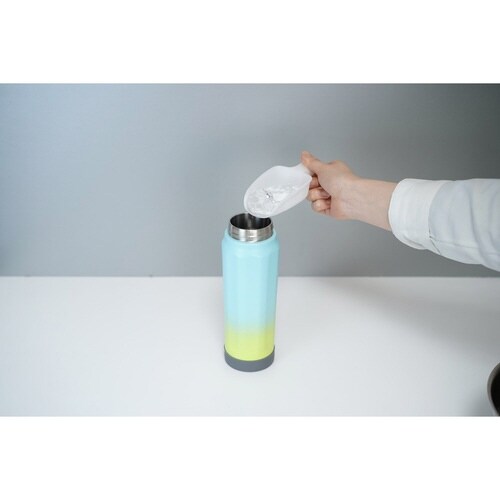 水筒 530ml フォルテック ブルーグリーン