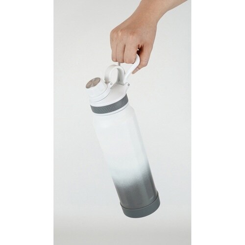 水筒 710ml フォルテック ホワイトグレー