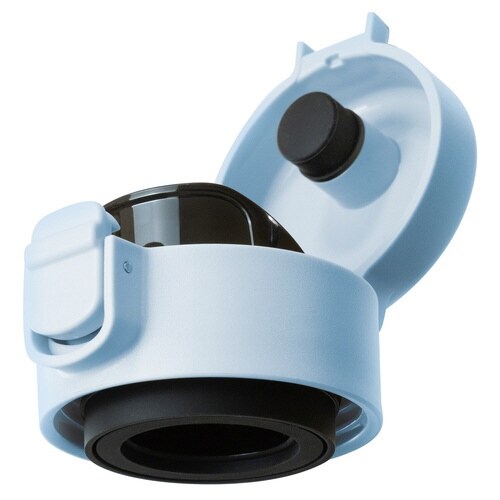 水筒 350ml パッキン一体 ライトブルー×2