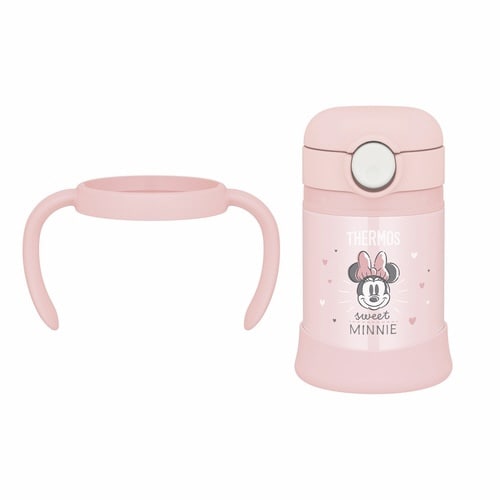 サーモス ストローマグ 魔法瓶 パステルピンク