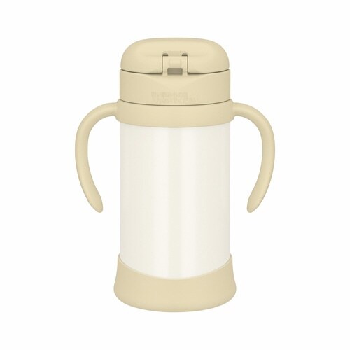 サーモス ストローマグ 魔法瓶 サンドベージュ