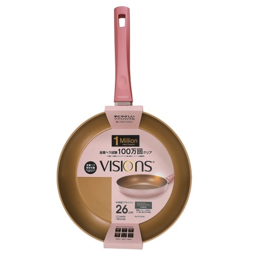 フライパン 26cm IH対応 ピンクゴールド