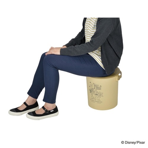 バケツ 15L ディズニー 座れるバケツ