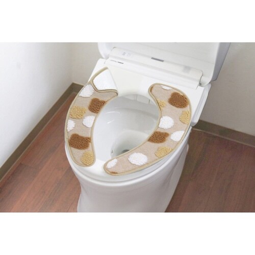 便座シート ふわりんこ貼るだけ便座シート ベージュ