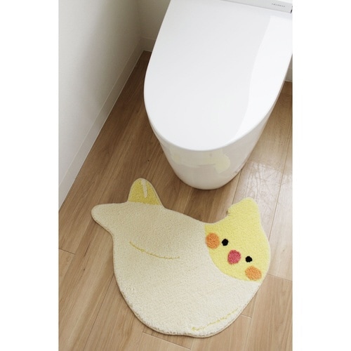 トイレマット 56×55cm オカメインコ
