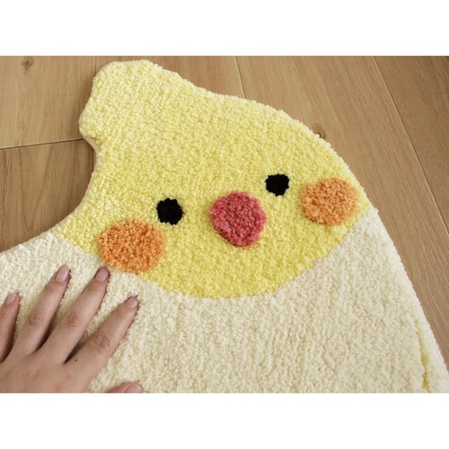 トイレマット 56×55cm オカメインコ