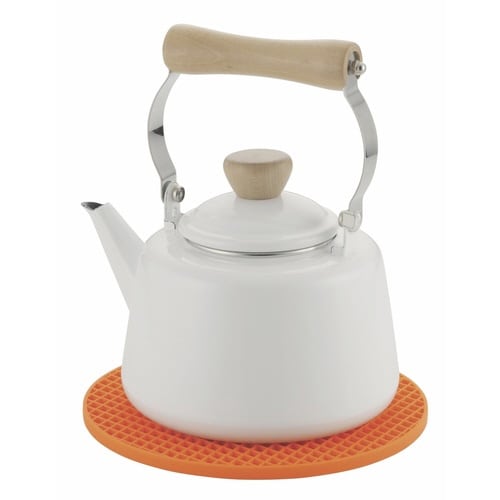 鍋敷き シェフサポート 丸型オレンジ