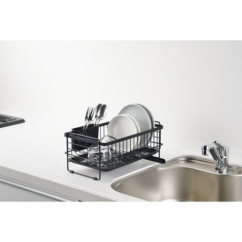 水切りラックモデリエ水切りバスケットブラック×2