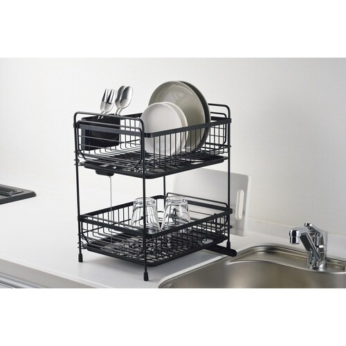 水切りラック モデリエ ブラック