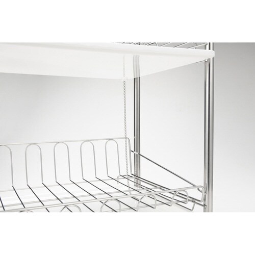 水切りラック リテラ ステンレス製 2段式