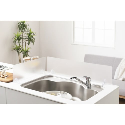 水はね防止パネル クリアガード 幅50cm