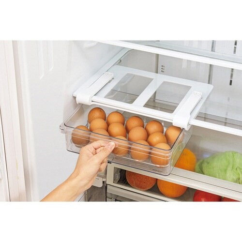 冷蔵庫収納 スキット 冷蔵室棚下引き出しケース