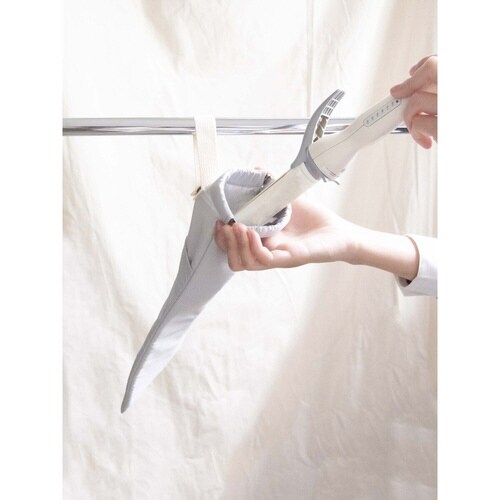 ヘアアイロンポーチ NOOK グレー