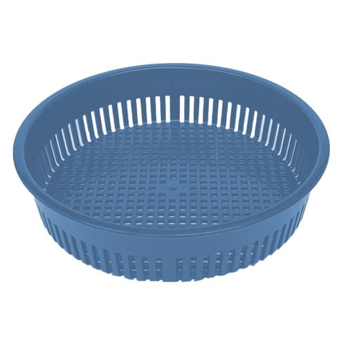 電子レンジ調理器 ザル付き レシピ付き ブルー