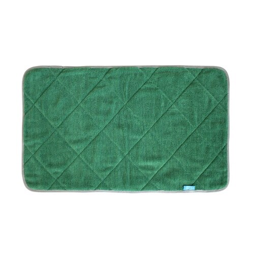 バスマット 35×60cm ダークグリーン×2