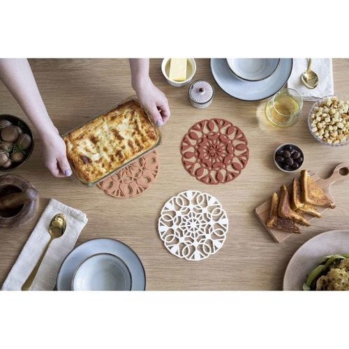 鍋敷き Peleg Design 3in1 レッド