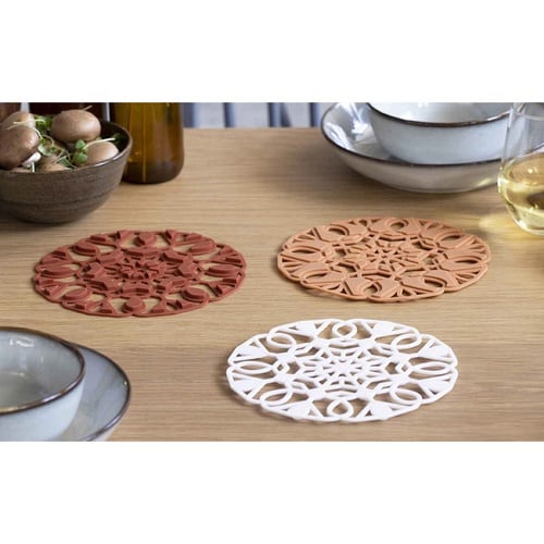 鍋敷き Peleg Design 3in1 レッド