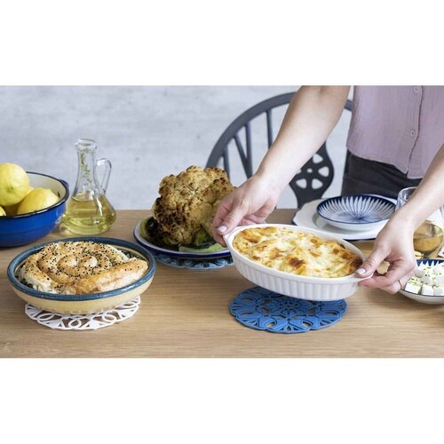 鍋敷きPelegDesign3in1ブルー×2