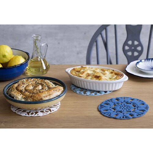 鍋敷きPelegDesign3in1ブルー×2