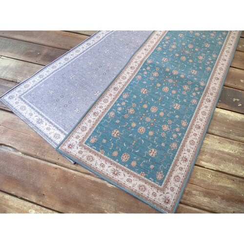 キッチンマット khastan ブルー×2