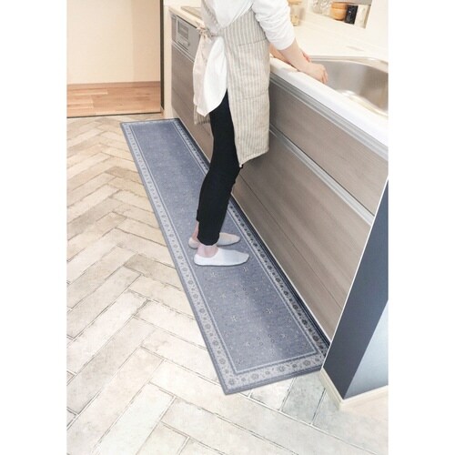 キッチンマット khastan グレー×2
