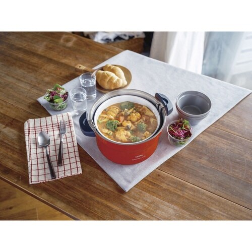 サーモス 真空保温調理器 2.8L アーバンレッド