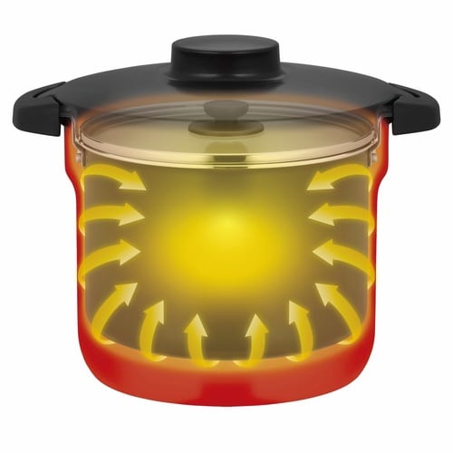 サーモス 真空保温調理器 4.3L アーバンレッド