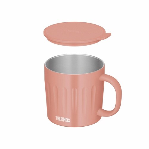 サーモス マグカップ フタ付き コーラルピンク