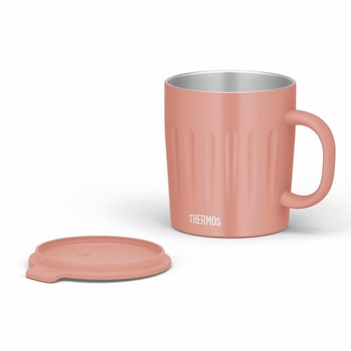 サーモス マグカップ フタ付き コーラルピンク
