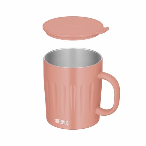 サーモス マグカップ フタ付き コーラルピンク
