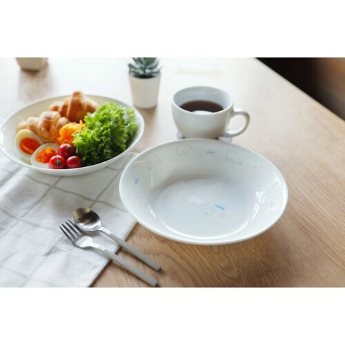 プレート 21.5cm コレール シロクマ 深皿