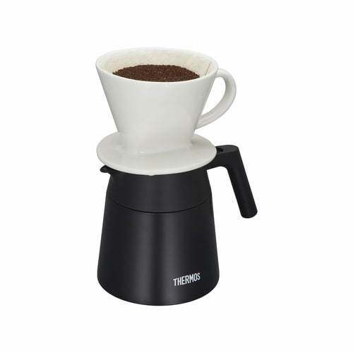 コーヒーサーバー 720ml 保温 保冷 ブラック