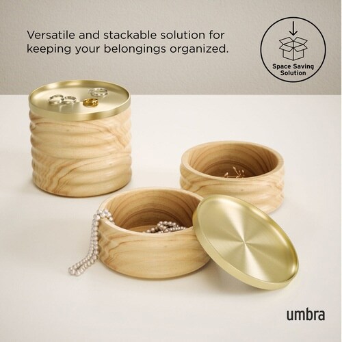 小物入れ テソラ ウッドボックス ナチュラル