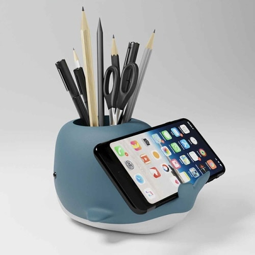 ペン立て Mustard マスタード ホエール×2