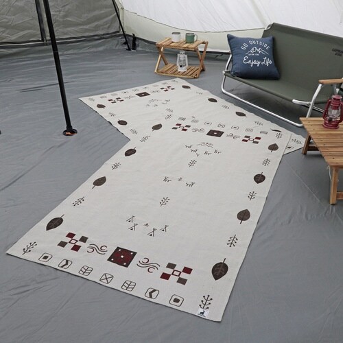 レジャーシート ギャッペブラウン