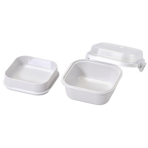 弁当箱 ホームレーベル グレーホワイト