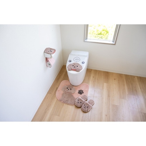 トイレマット 60×55cm プードル