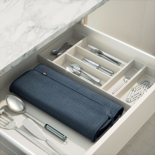 umbra 水切りマット ユードライ ブルー×2