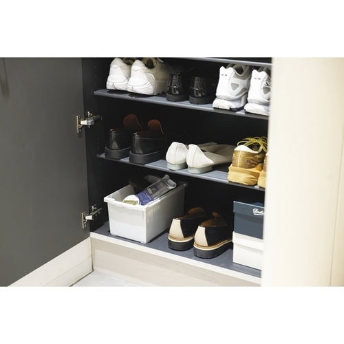 収納ケースいれと庫interiorSグレー×2