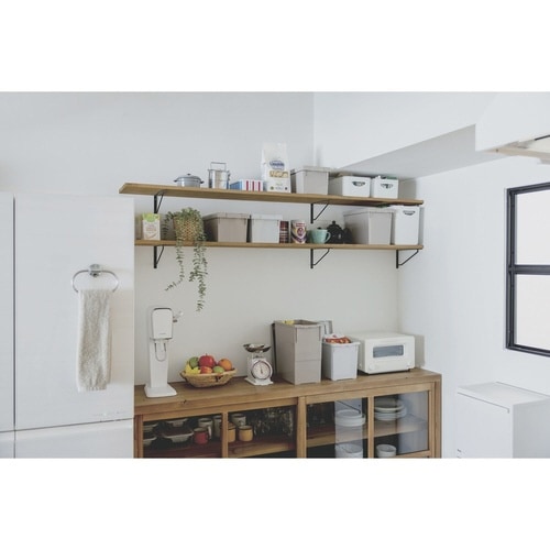 収納ケースいれと庫interiorベージュ×2