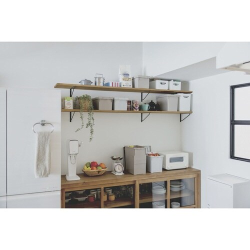 収納ケース いれと庫 DVD ゲーム グレー