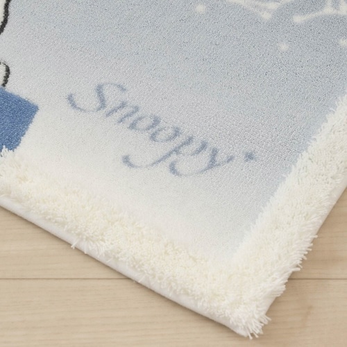 トイレマット スヌーピー ブルーグレー