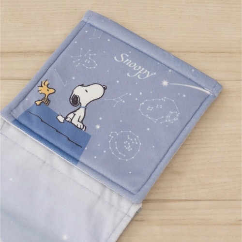 ペーパーホルダーカバースヌーピーブルーグレー×2