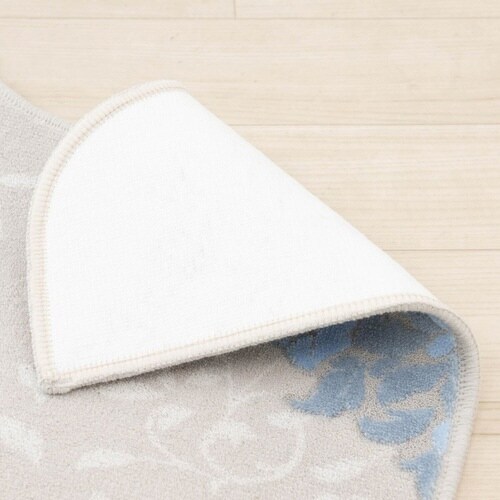 トイレマット ブルーグレー