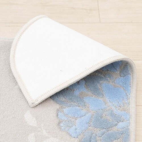 トイレマット ブルーグレー