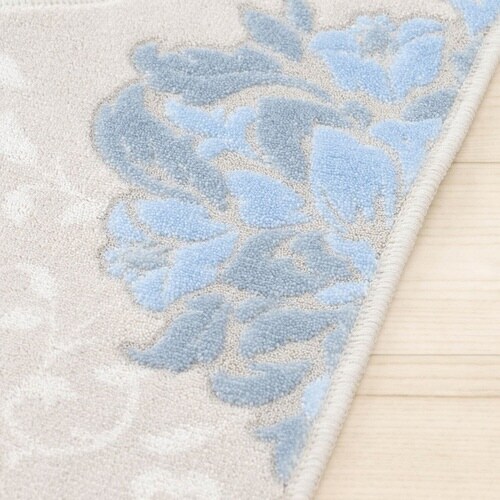 トイレマット ブルーグレー