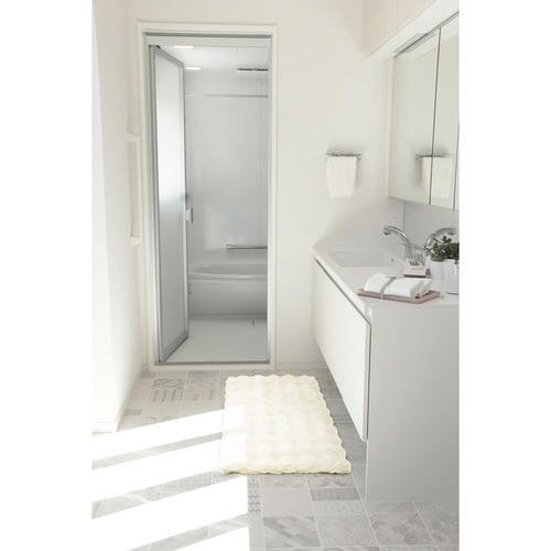 キッチンマット 80×50cm アイボリー