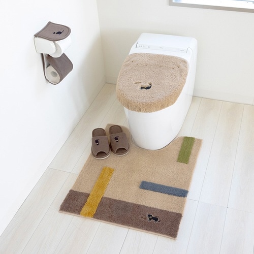 蓋カバー ミニョン トイレフタカバー ベージュ